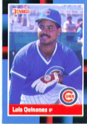 1988 Donruss Baseball Cards    365     Luis Quinones